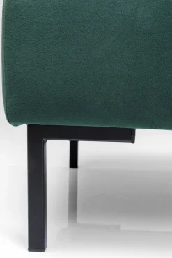 KARE Hocker Gianni Velvet Dunkelgrün Clearance