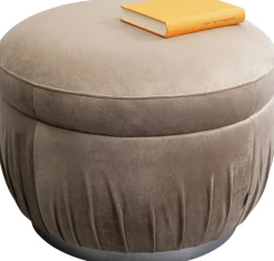 KARE Hocker Nube Grau Ø56cm New