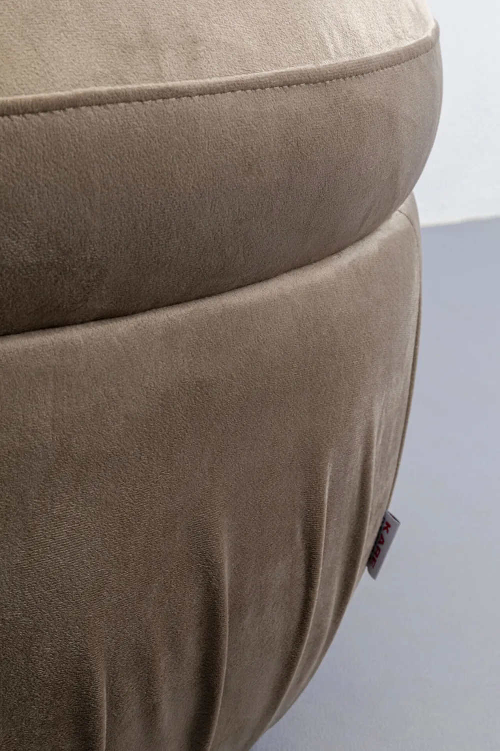 KARE Hocker Nube Grau Ø56cm New