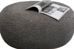 KARE Hocker Pebble Boucle Grau 81cm Sale