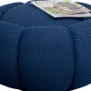 KARE Hocker Peppo Bloom Blau Ø72cm