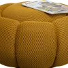 KARE Hocker Peppo Bloom Gelb Ø72cm Discount