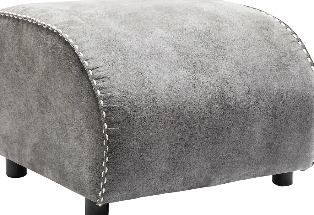 KARE Hocker Ritmo Vintage Grey New