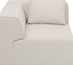 KARE Infinity Ecke 100cm Elements Creme Rechts Outlet