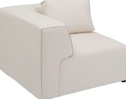 KARE Infinity Ecke 100cm Elements Creme Rechts Outlet