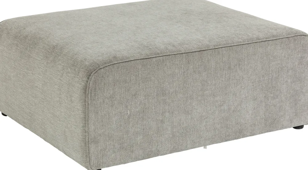 KARE Infinity Hocker 80 Elements Grau Best