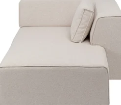 KARE Infinity Ottomane Elements Creme Rechts 182cm Discount