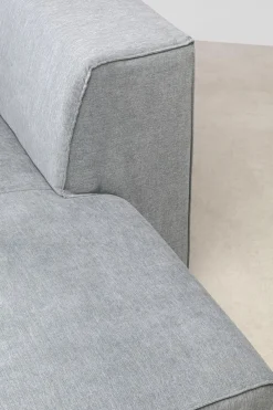 KARE Infinity Ottomane Elements Grau Rechts Sale