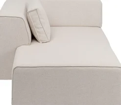 KARE Infinity Ottomane Elements Creme Links 182cm Discount