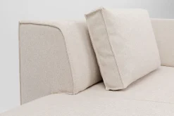 KARE Infinity Ottomane Elements Creme Links 182cm Discount