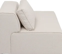 KARE Infinity Ottomane Semi Elements Creme Rechts 120cm Best