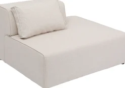 KARE Infinity Ottomane Semi Elements Creme Rechts 120cm Best