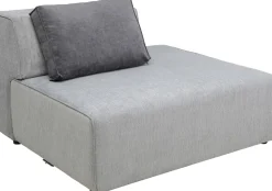 KARE Infinity Ottomane Semi Elements Grau Rechts Outlet