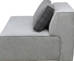 KARE Infinity Ottomane Semi Elements Grau Links Clearance