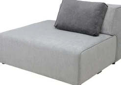 KARE Infinity Ottomane Semi Elements Grau Links Clearance