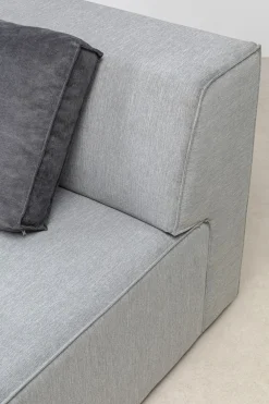 KARE Infinity Ottomane Semi Elements Grau Links Clearance
