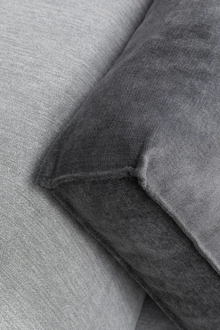 KARE Infinity Ottomane Semi Elements Grau Links Clearance
