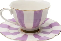 KARE Kaffeetasse Harlequin Lila (2/tlg.) Best