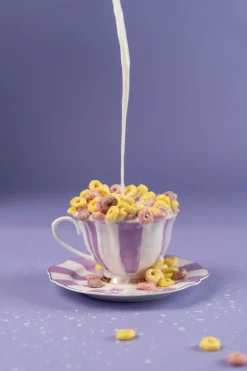 KARE Kaffeetasse Harlequin Lila (2/tlg.) Best