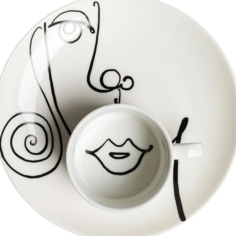 KARE Kaffeetasse Viso Donna (2/tlg.) Discount