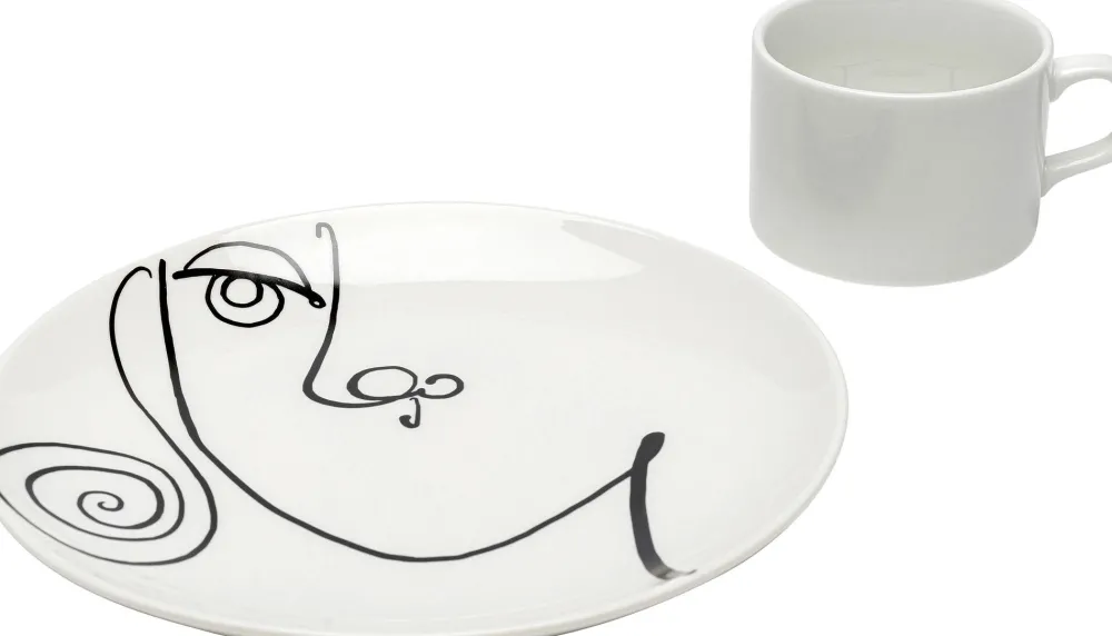 KARE Kaffeetasse Viso Donna (2/tlg.) Discount