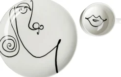 KARE Kaffeetasse Viso Donna (2/tlg.) Discount
