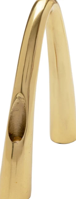 KARE Kerzenständer Bow Duo Gold 25cm Best