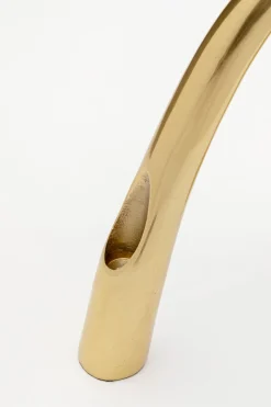 KARE Kerzenständer Bow Duo Gold 25cm Best