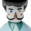 KARE Kerzenständer Monsieur Mustache 16cm Best
