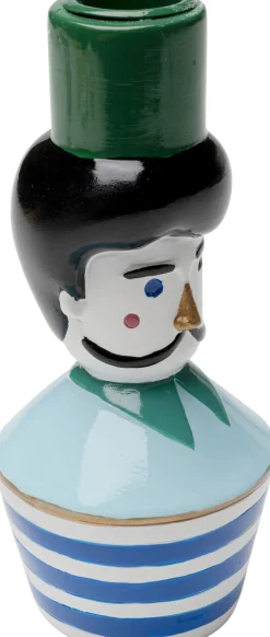 KARE Kerzenständer Monsieur Mustache 16cm Best