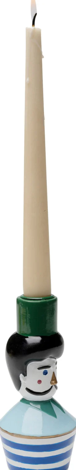 KARE Kerzenständer Monsieur Mustache 16cm Best