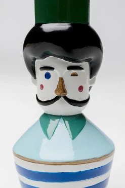 KARE Kerzenständer Monsieur Mustache 16cm Best