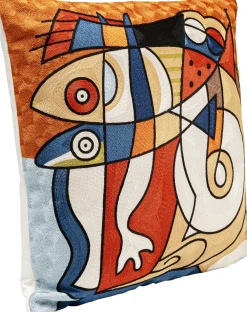 KARE Kissen Art Line Shapes 50x50cm Outlet