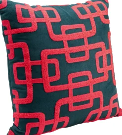 KARE Kissen Chain Pink 45x45cm Clearance