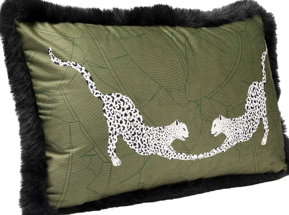 KARE Kissen Cheetahs 50x30cm