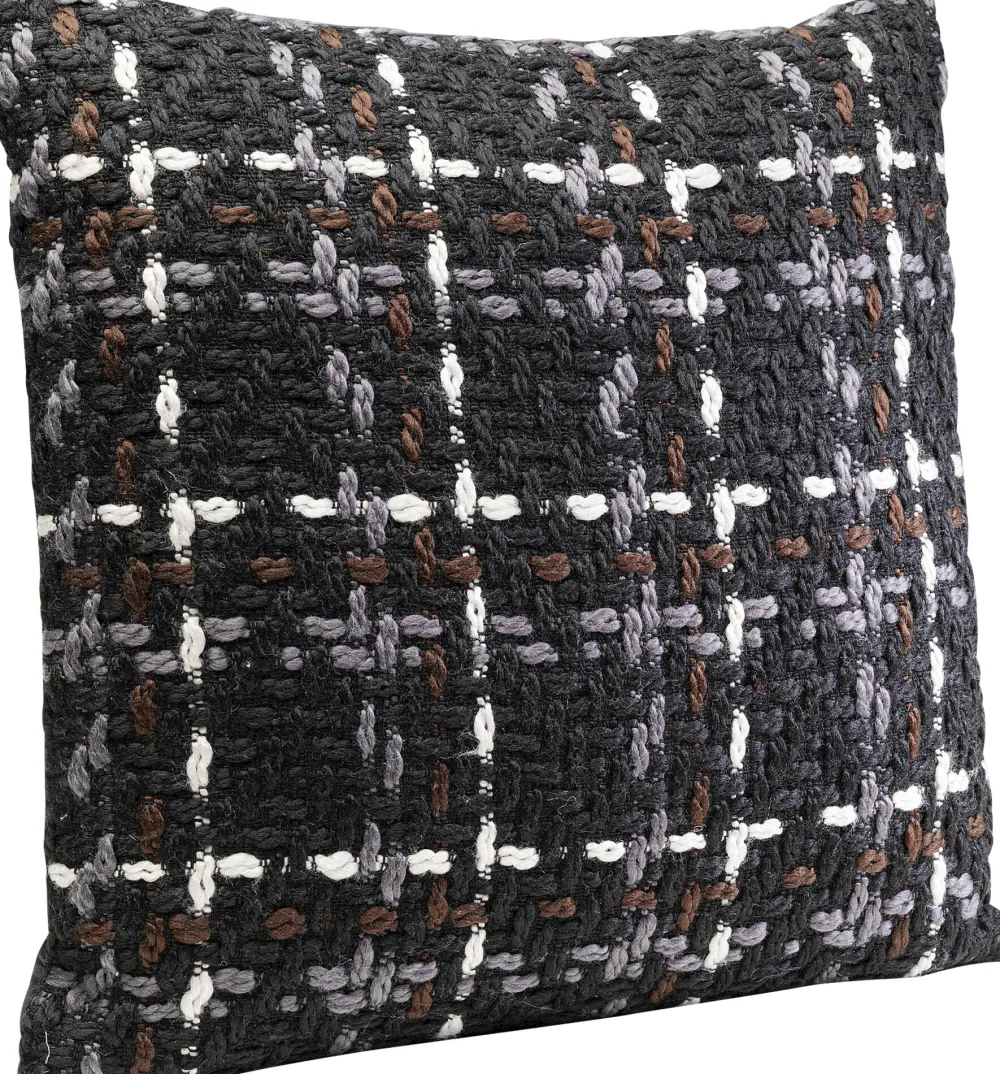 KARE Kissen Colorado Schwarz 45x45cm Sale