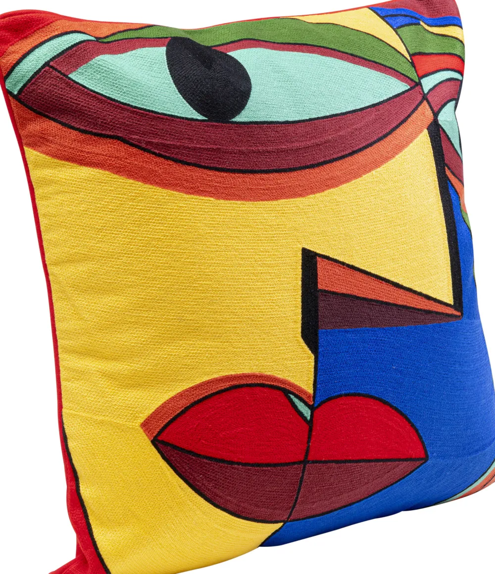 KARE Kissen Faccia Arte Colore Right 50x50cm Clearance