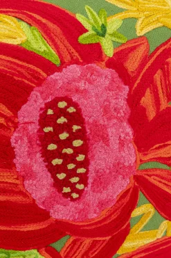 KARE Kissen Fiorista Grün 60x40cm Hot