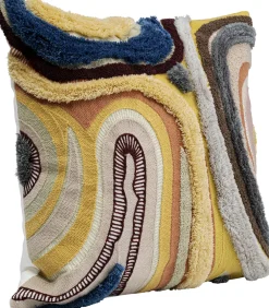 KARE Kissen Lava Braun 45x45cm Clearance