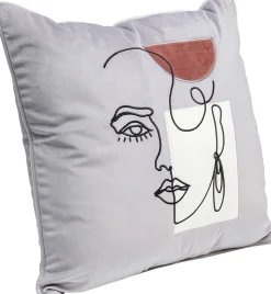 KARE Kissen Mademoiselle 45x45cm Outlet