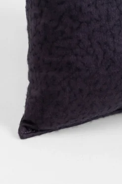 KARE Kissen Wollstoff Anthrazit 40x40cm Limited Discount