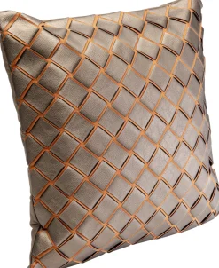 KARE Kissen Zoe Patch Grün 45x45cm Discount