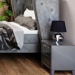 KARE Kommode Klein Luxury Push 2 Schübe Grau Clearance