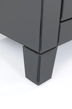 KARE Kommode Klein Luxury Push 2 Schübe Grau Clearance