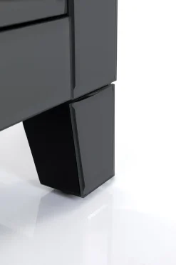 KARE Kommode Klein Luxury Push 2 Schübe Grau Clearance