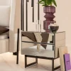 KARE Kommode Klein Soran Schwarz 49x50cm Discount