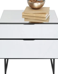 KARE Kommode Klein Soran Schwarz 49x50cm Discount