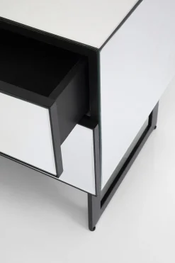KARE Kommode Klein Soran Schwarz 49x50cm Discount