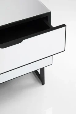 KARE Kommode Klein Soran Schwarz 49x50cm Discount