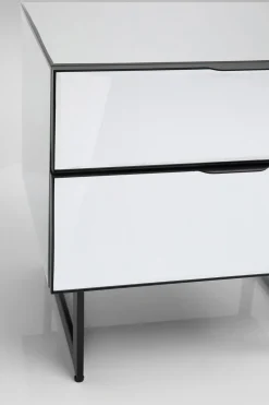KARE Kommode Klein Soran Schwarz 49x50cm Discount